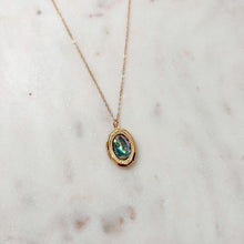 Load image into Gallery viewer, Abalone Shell Siren Locket Necklace
