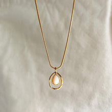 Load image into Gallery viewer, Mother of Pearl Aura Necklace
