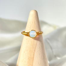 Load image into Gallery viewer, Opalite 6mm Wire Wrapped Ring

