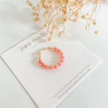 Load image into Gallery viewer, Coral Braided Wire Ring

