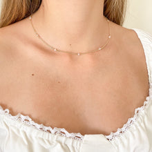 Load image into Gallery viewer, Rose Quartz Infinity Linked Necklace
