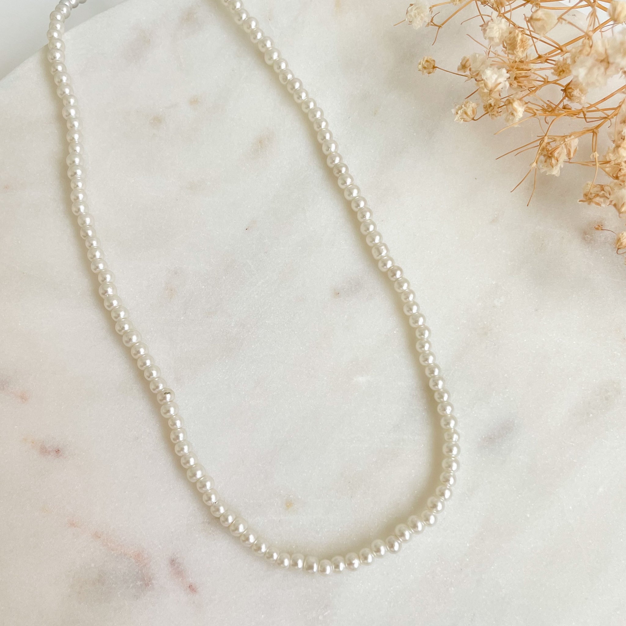 Classic Pearl Necklace – June Made Jewelry
