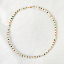 Load image into Gallery viewer, Luna Indian Agate Pearl Necklace
