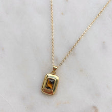 Load image into Gallery viewer, Ophelia Tigers Eye Pendant Necklace
