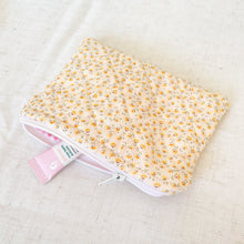 Load image into Gallery viewer, Yellow Floral Pouch
