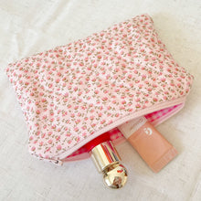 Load image into Gallery viewer, Pink Floral Pouch
