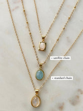 Load image into Gallery viewer, Eve Blue Jade Pendant Necklace
