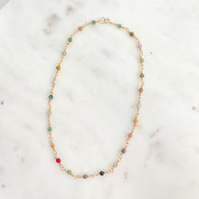 Load image into Gallery viewer, Indian Agate Ever Linked Necklace
