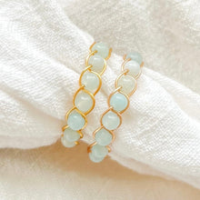 Load image into Gallery viewer, Amazonite Braided Wire Ring
