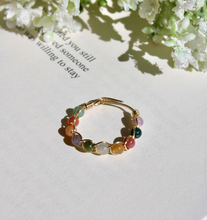 Load image into Gallery viewer, Indian Agate Braided Wire Ring

