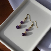Load image into Gallery viewer, Gemstone Dangling Earrings
