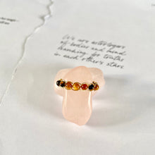 Load image into Gallery viewer, Tigers Eye Braided Wire Ring
